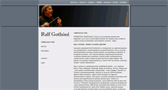Desktop Screenshot of gothoni.com